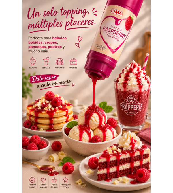 Topping de Frambuesa 900gr