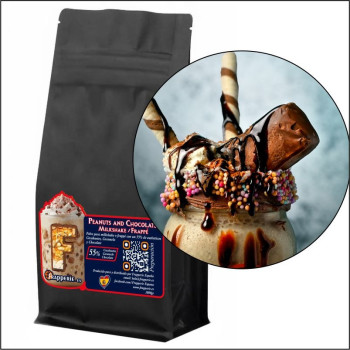 Polvo Peanuts and Chocolate Milkshake / Frappé 1k...