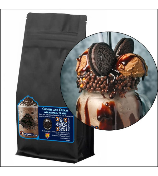 Polvo Cookies Cream Milkshake / Frappé 1kg
