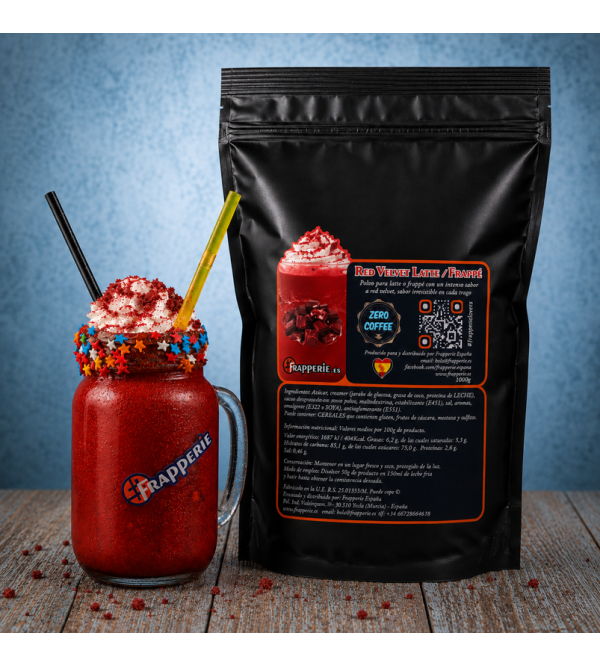 Polvo Red Velvet Latte / Frappé 1 kg
